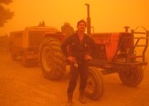 Red sand storm - Jafra - Deir ezzor