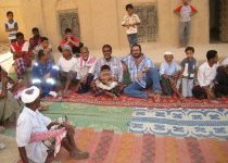 Social visit to Ankorah village - Christophe