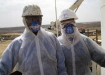 Confined space team for cleaning operation