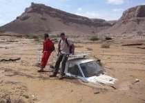 Lucien & Jacques - road going to Sah district