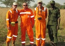 Alain Pougis HSE manager and Lucien DAT HSE SPT