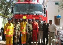 Fire Brigade of Seyun city - colonel Omar Ali Badobyan - Lucien - Jacques