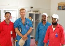 Denis & maintenance team