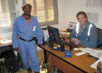 Steve Penny & Abdulgader Saleh Salim Bajiba - HSE team