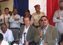 Ministry of oil and Martin Desfontaines - visit Sah training center build By Total