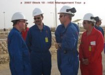 HSE management tour with french ambassador